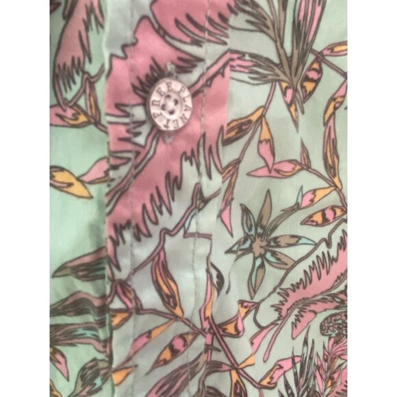 Free Planet Men's 3XL Multi-Colored Short Sleeve Tropical Hawaiian Cotton Shirt - Picture 6 of 7